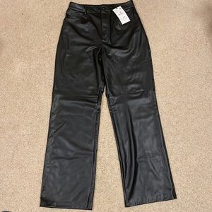 Zara Leather Pants